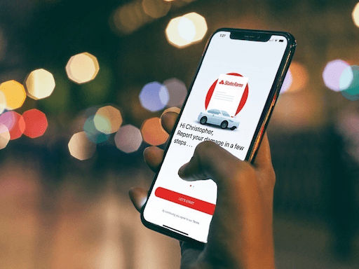 Mobile pocket estimate experience for insurer workflow.