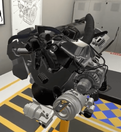 VR mechanic classroom pilot with Volkswagen and Tesla.